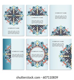 Save the date. Set of postcards with inscription.Template with colorful handmade abstract pattern in pink color. Vector illustration for congratulation or invitation.Can be used to invite to a wedding