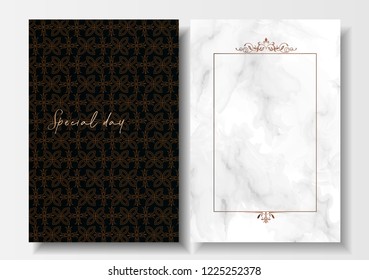 SAVE THE DATE SPECIAL WEDDING CARD DARK PATTERN TEXTURE, ABSTRACT MARBLE TEXTURE BACKGROUND. design element for wedding card , birthday card , special event anniversary card 