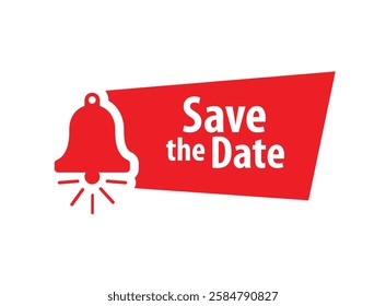 save the date text information sign	