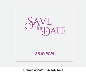 Guardar el texto de fecha Invitación floral de boda 