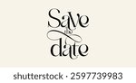save the date vector ideas, calligraphy wedding invitation card font logo