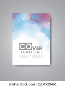 Speichern Sie das Datum mit Aquarellhintergrund. Design für Ihre Einladung.