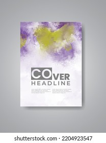 Guarda la fecha con fondo de color de agua. Diseñar para tu invitación.