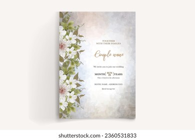 save the date wedding invitation 