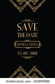 save the date wedding invitation