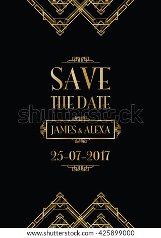 save the date wedding invitation