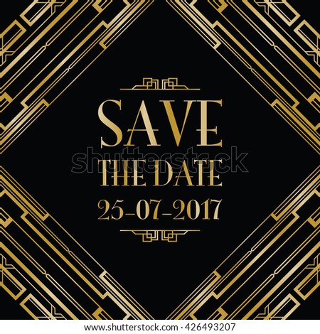save the date wedding invitation