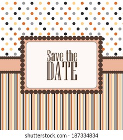 Save the Date - Wedding Invitation Card Template