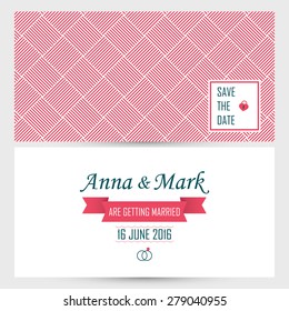 Save The Date, Wedding Invitation Card 