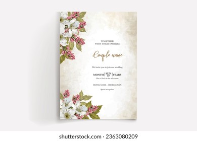 guardar la etiqueta de invitación de boda de fecha