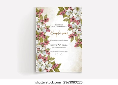 guardar la etiqueta de invitación de boda de fecha