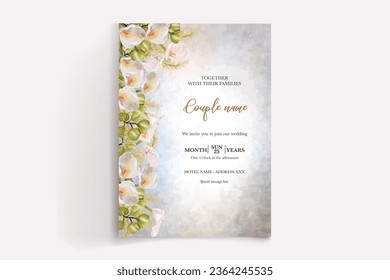save the date wedding invitation tamplate