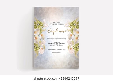 save the date wedding invitation tamplate