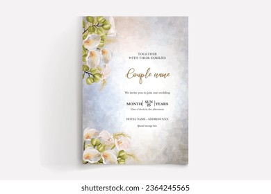 guardar la etiqueta de invitación de boda de fecha