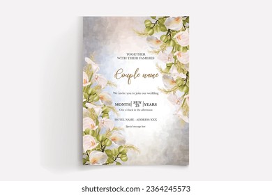 save the date wedding invitation tamplate