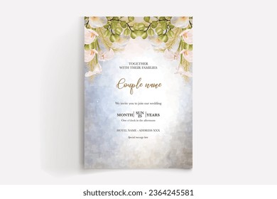 save the date wedding invitation tamplate