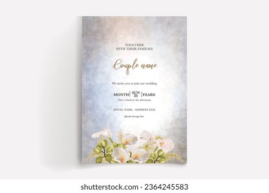 save the date wedding invitation tamplate