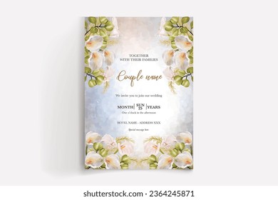guardar la etiqueta de invitación de boda de fecha