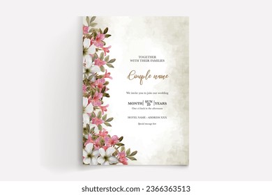 save the date wedding invitation tamplate