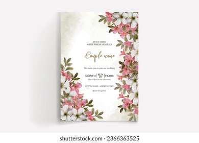 save the date wedding invitation tamplate