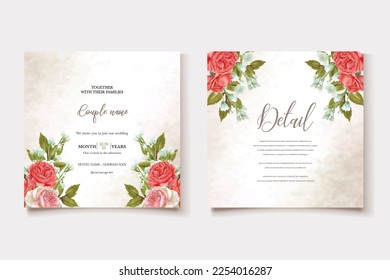 guardar las plantillas de invitación de boda de fecha