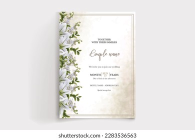 Save the date wedding invitation templates