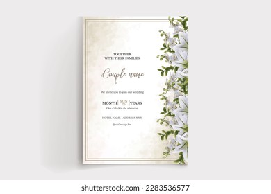 Save the date wedding invitation templates
