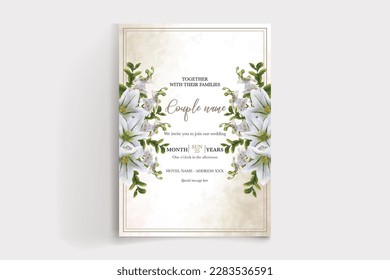 Guardar las plantillas de invitación de boda de fecha