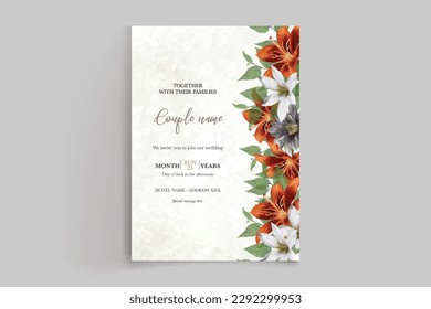 guardar las plantillas de invitación de boda de fecha