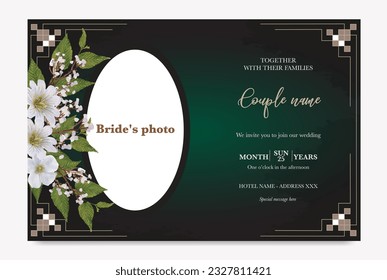 save  the date wedding invitation templates