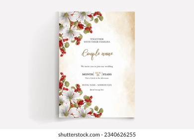 guardar las plantillas de invitación de boda de fecha