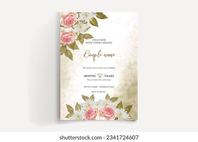 guardar las plantillas de invitación de boda de fecha