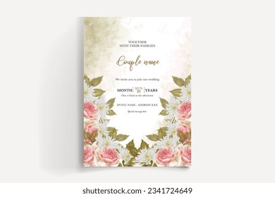 guardar las plantillas de invitación de boda de fecha