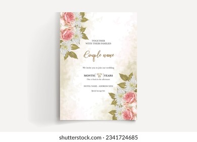 guardar las plantillas de invitación de boda de fecha
