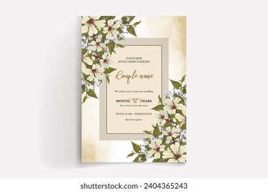 guardar las plantillas de invitación de boda de fecha