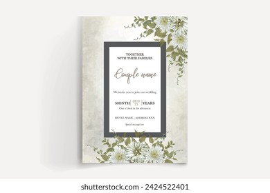 Save the date wedding invitation templates
