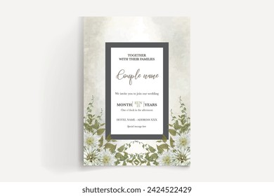 Save the date wedding invitation templates