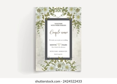 Save the date wedding invitation templates