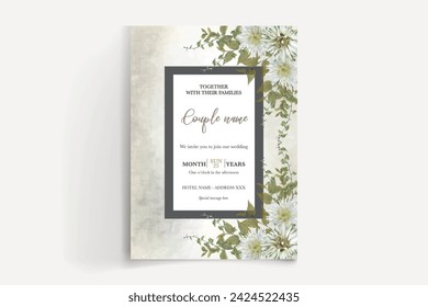 Save the date wedding invitation templates