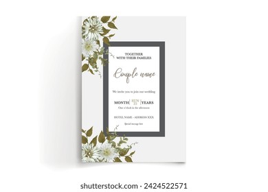 Save the date wedding invitation templates