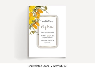 Guardar las plantillas de invitación de boda de fecha