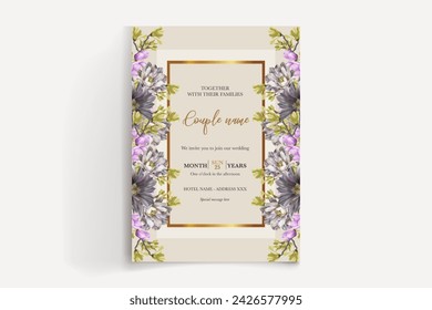 Save the date wedding invitation templates