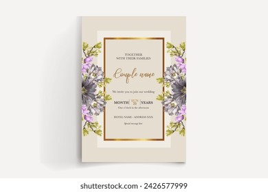 Save the date wedding invitation templates