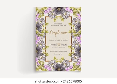 Save the date wedding invitation templates