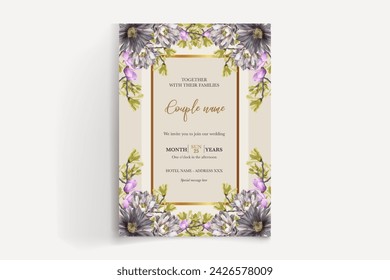 Save the date wedding invitation templates