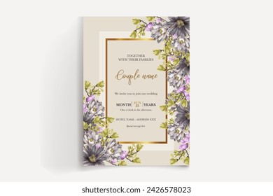 Save the date wedding invitation templates