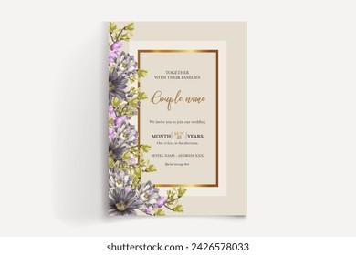 Save the date wedding invitation templates
