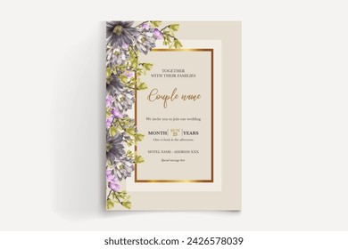 Save the date wedding invitation templates