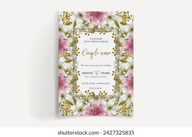 Save the date wedding invitation templates