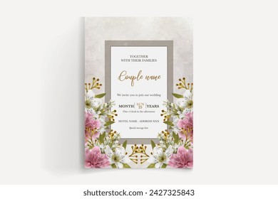 Save the date wedding invitation templates